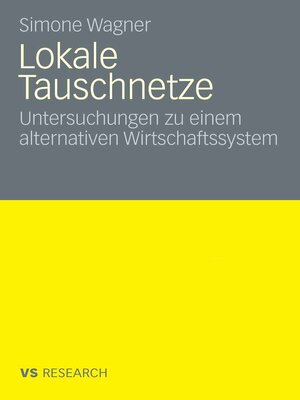 cover image of Lokale Tauschnetze
